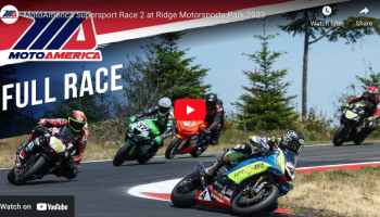Full-Race Video: Supersport Race Two From Ridge Motorsports Park